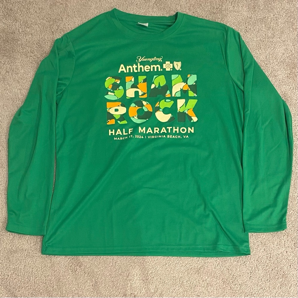 Shamrock Half Marathon 2024 Long Sleeve Shirt